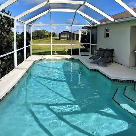 Villa Luhna 3 Bed / 2 Bath Canalfront Heated Pool Cabo Coral Exterior foto