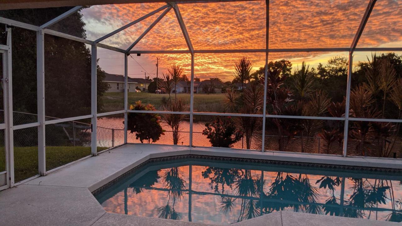 Villa Luhna 3 Bed / 2 Bath Canalfront Heated Pool Cabo Coral Exterior foto
